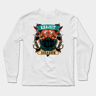 KHAJIIT ASSASSIN Long Sleeve T-Shirt